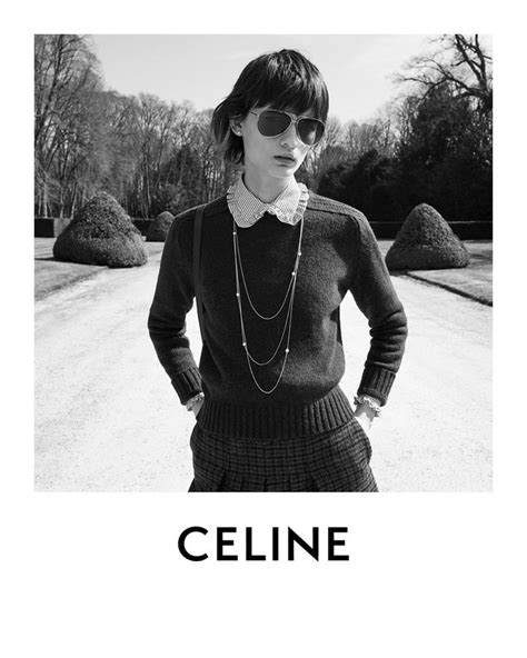 celine ad black white 2019|Celine fashion.